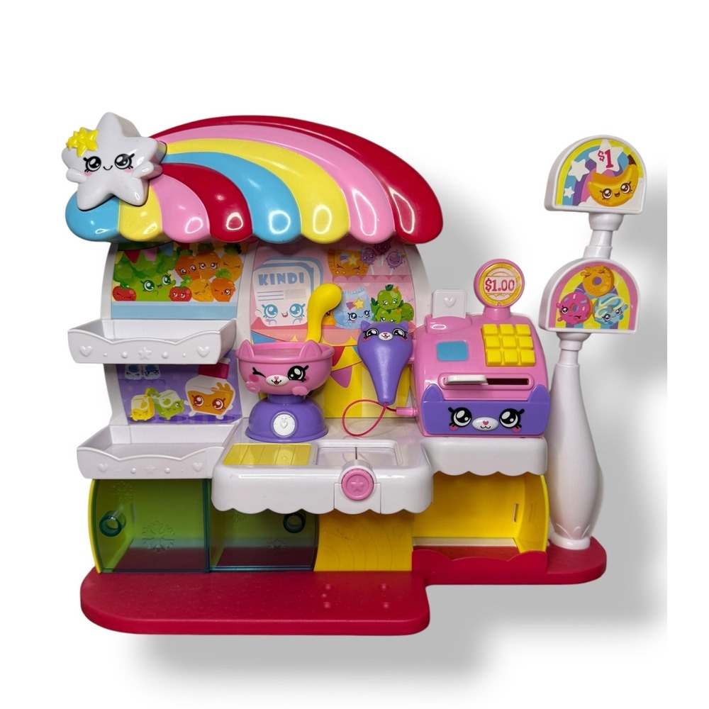 Kindi Kids Kitty Petkin Supermarket Shopkins Playset Moose Toys
